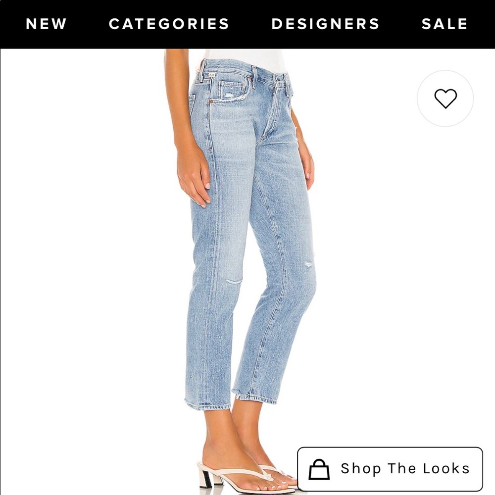 Emerson Slim Boyfriend Jeans